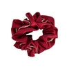 GOLD THREAD SATIN SCRUNCHIES