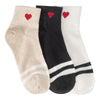 SHORT LIGHT HEART SOCKS