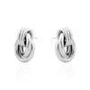 OVAL KNOT EARRINGS