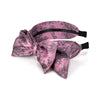 SATIN MOTIF BOW HAIRBAND