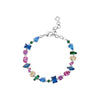 SPECTACULAR COLOURED TENNIS BRACELET