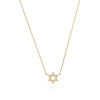 MINI PAVE STAR OF DAVID NECKLACE