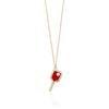 PICKEL BALL ENAMEL NECKLACE