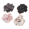 SiGNATURE GOLD TRIM SCRUNCHIES