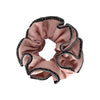 MEDIUM CRYSTAL TRIM SCRUNCHIES