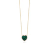 ENAMEL HEART NECKLACES