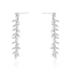 LIGHT BEZEL DANGLING EARRINGS