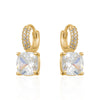 PAVE CRYSTAL EARRINGS