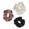 VELVET BEADED SCRUNCHIES