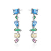 SPECTACULAR DROP CRYSTAL EARRINGS