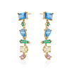 SPECTACULAR DROP CRYSTAL EARRINGS