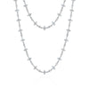 CLOVER DIAMOND SHAPE NECKLACE