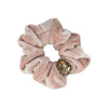 PEAR SHAPE CRYSTAL SCRUNCHIE