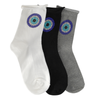 ROUND EVIL EYE CRYSTAL SOCKS