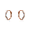 PAVE SMALL HOOPS