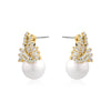 MARQUIS PEARL DROP EARRINGS