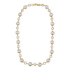 CLEAR FACET TENNIS NECKLACE