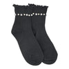 Short frill crystal ball socks