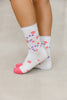 BLOSSOM BREEZE FLORAL SOCKS