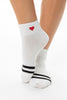 SHORT LIGHT HEART SOCKS