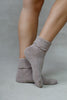 CASHMERE BLEND FOLDOVER SOCKS