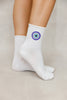 ROUND EVIL EYE CRYSTAL SOCKS