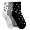 SHORT DESIGN HEART SOCKS