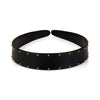 ACRYLIC GOLD STUD HAIRBAND