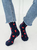 RIB HEART SHORT SOCKS