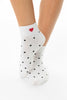 SHORT POLKA HEART SOCKS