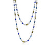 BLUES PASTEL LUXE CRYSTAL SHAPES NECKLACE