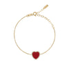 ENAMEL HEART BRACELET