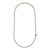 OVAL BEZEL TENNIS NECKLACE