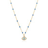 ROSARY EVIL EYE NECKLACE