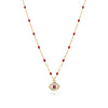 ROSARY EVIL EYE NECKLACE