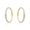 BAGUETTE LARGE HOOPS