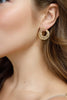 CURLED STATEMENT EARRINGS