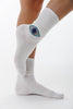 RIBBED CRYSTAL EVIL EYE SOCKS