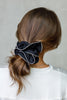 LUXE CRYSTAL TRIM SCRUNCHIE