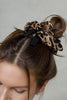 BOW LEOPARD SCRUNCHIE