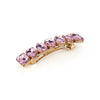 CRYSTAL FRENCH BARRETTE