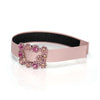 CRYSTAL FLOWER BUCKLE HAIRBAND