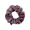 GOLD TRIM SATIN SCRUNCHIES 6 PACK