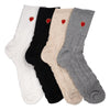 FRILLED HEART SOFT SOCKS