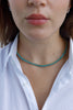 MARQUIS TENNIS NECKLACE BLUE TOPAZ