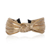 GOLD PLEATED HAIRBAND