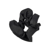 SATIN TRIM SCRUNCHIES