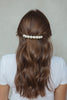 HALF MOON PEARL BARRETTE