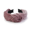 TOP KNOT VELVET HAIRBAND