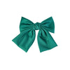 LARGE BOW SATIN BARRETTE